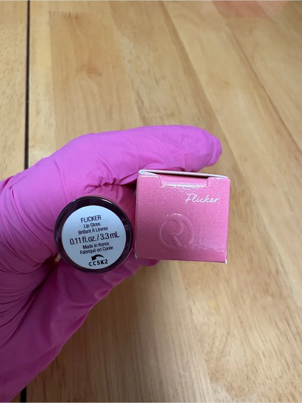 Rare BeautY Positive Light Luminizing Lip Gloss FLICKER, 0.11oz, BNIB, AUTHENTIC